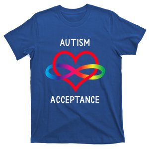 Autism Pro Acceptance Infinity Symbol For Neurodiversity Gift T-Shirt