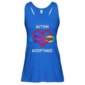 Autism Pro Acceptance Infinity Symbol For Neurodiversity Gift Ladies Essential Flowy Tank