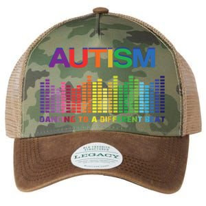 Autism Puzzle Autism Awareness Dancing To A Different Beat Meaningful Gift Legacy Tie Dye Trucker Hat