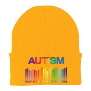 Autism Puzzle Autism Awareness Dancing To A Different Beat Meaningful Gift Knit Cap Winter Beanie