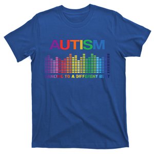 Autism Puzzle Autism Awareness Dancing To A Different Beat Meaningful Gift T-Shirt