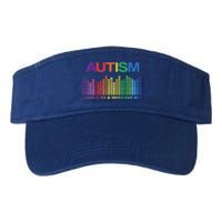 Autism Puzzle Autism Awareness Dancing To A Different Beat Meaningful Gift Valucap Bio-Washed Visor