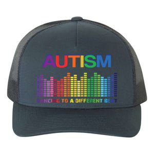 Autism Puzzle Autism Awareness Dancing To A Different Beat Meaningful Gift Yupoong Adult 5-Panel Trucker Hat