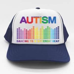 Autism Puzzle Autism Awareness Dancing To A Different Beat Meaningful Gift Trucker Hat