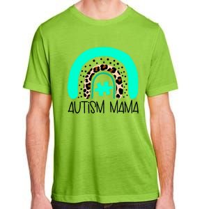 Autism Puzzle Awareness Mama Mom Son Daughter Nonverbal Gift Adult ChromaSoft Performance T-Shirt