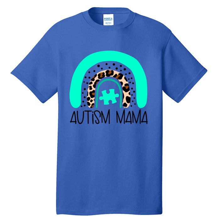 Autism Puzzle Awareness Mama Mom Son Daughter Nonverbal Gift Tall T-Shirt