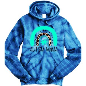 Autism Puzzle Awareness Mama Mom Son Daughter Nonverbal Gift Tie Dye Hoodie