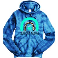 Autism Puzzle Awareness Mama Mom Son Daughter Nonverbal Gift Tie Dye Hoodie