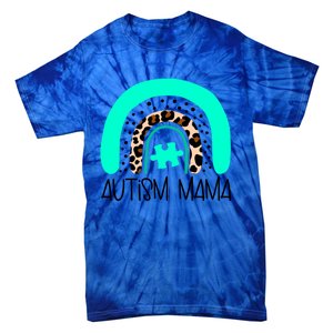 Autism Puzzle Awareness Mama Mom Son Daughter Nonverbal Gift Tie-Dye T-Shirt