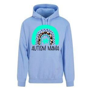 Autism Puzzle Awareness Mama Mom Son Daughter Nonverbal Gift Unisex Surf Hoodie