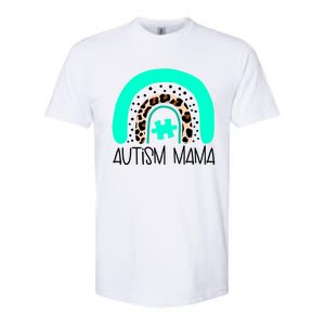 Autism Puzzle Awareness Mama Mom Son Daughter Nonverbal Gift Softstyle CVC T-Shirt