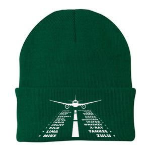 Airplane Phonetic Alphabet Airline Pilot Aviation Lover Knit Cap Winter Beanie