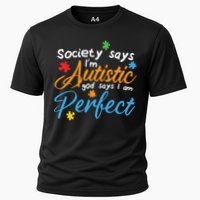 Autism Perfect Autism Awareness, Autism Puzzle Cooling Performance Crew T-Shirt