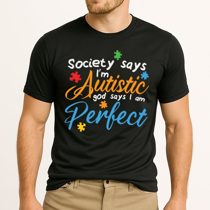 Autism Perfect Autism Awareness, Autism Puzzle Cooling Performance Crew T-Shirt