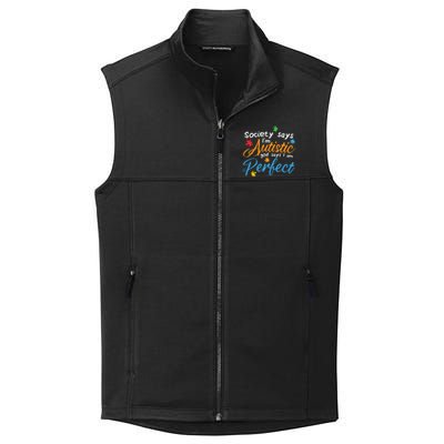 Autism Perfect Autism Awareness, Autism Puzzle Collective Smooth Fleece Vest