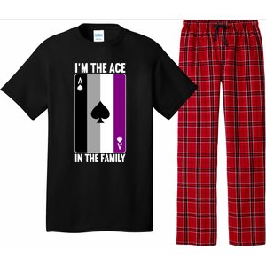 Asexual Pride Asexuality Awareness Im The Ace In The Family Cool Gift Pajama Set