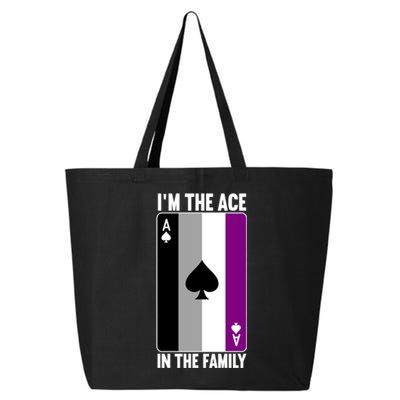 Asexual Pride Asexuality Awareness Im The Ace In The Family Cool Gift 25L Jumbo Tote