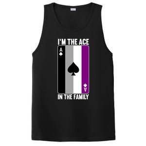 Asexual Pride Asexuality Awareness Im The Ace In The Family Cool Gift PosiCharge Competitor Tank