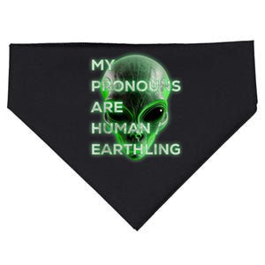 Alien Pronouns USA-Made Doggie Bandana