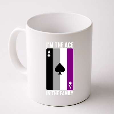 Asexual Pride Asexuality Awareness Im The Ace In The Family Gift Coffee Mug