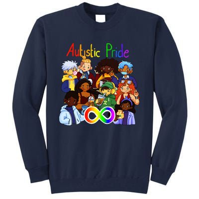 Autistic Pride Tall Sweatshirt