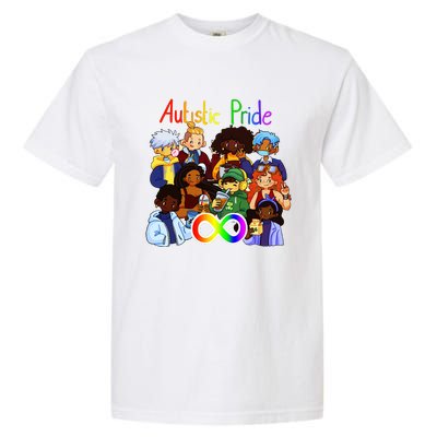 Autistic Pride Garment-Dyed Heavyweight T-Shirt