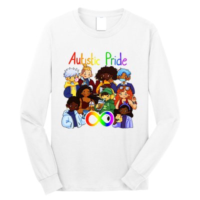 Autistic Pride Long Sleeve Shirt