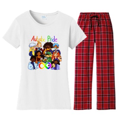 Autistic Pride Women's Flannel Pajama Set