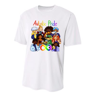 Autistic Pride Performance Sprint T-Shirt