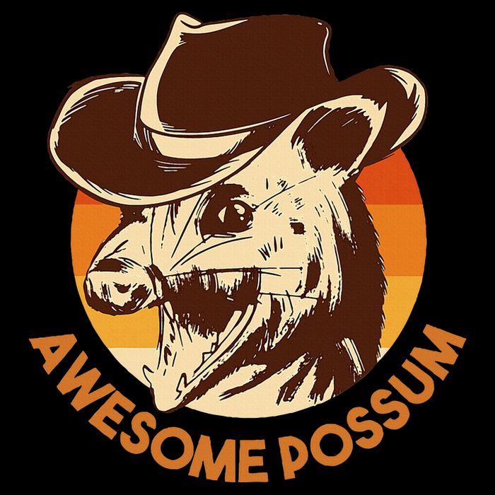 Awesome Possum Youth Performance Sprint T-Shirt