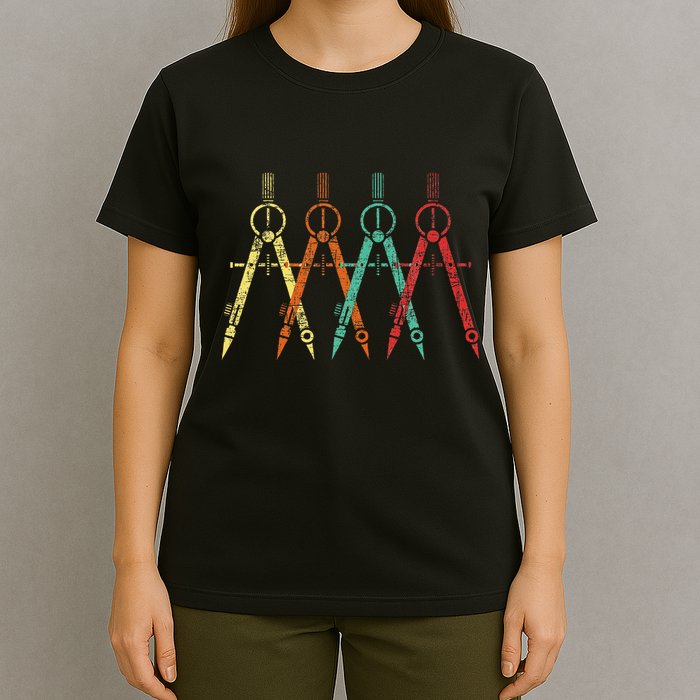 Architect Protractor Architecture Art Architectural T-Shirt