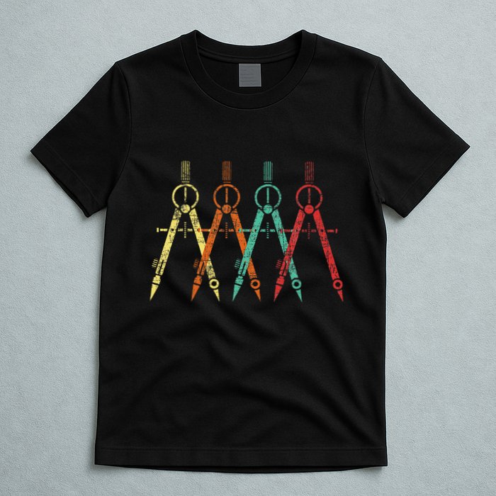 Architect Protractor Architecture Art Architectural T-Shirt