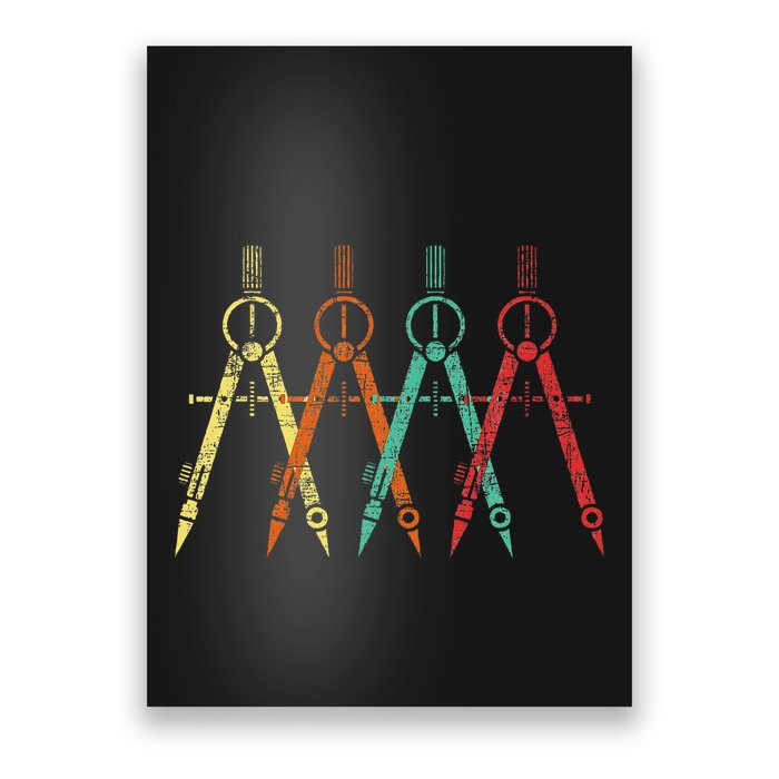 Architect Protractor Architecture Art Architectural Poster
