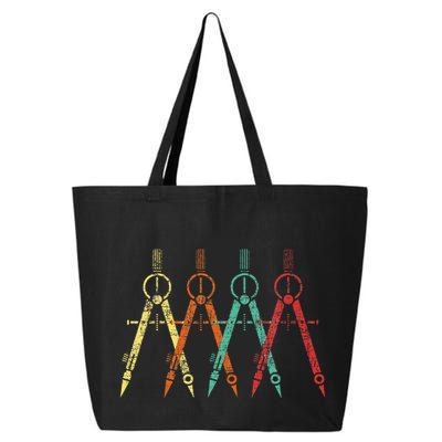 Architect Protractor Architecture Art Architectural 25L Jumbo Tote