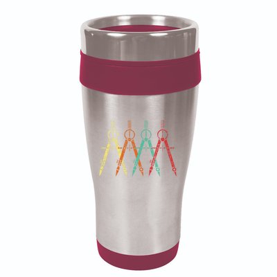 Architect Protractor Architecture Art Architectural 16oz Travel Tumbler
