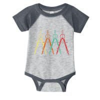 Architect Protractor Architecture Art Architectural Infant Baby Jersey Bodysuit