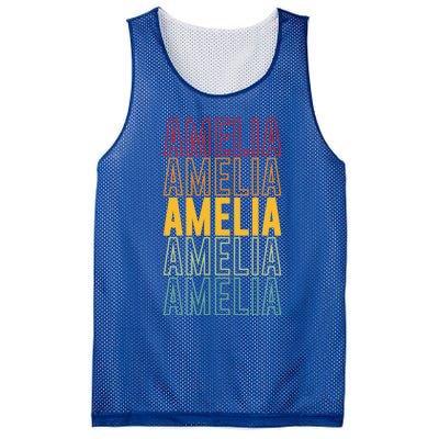 Amelia Pride Amelia Gift Mesh Reversible Basketball Jersey Tank