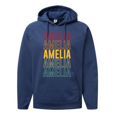 Amelia Pride Amelia Gift Performance Fleece Hoodie