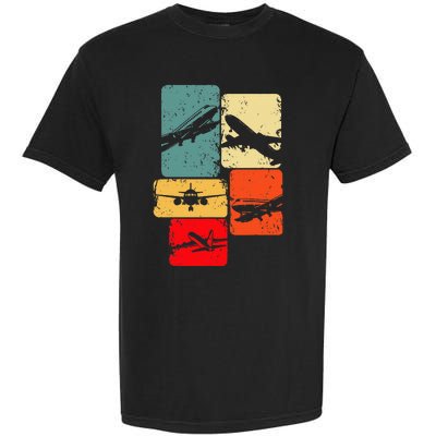 Airplane Pilot Garment-Dyed Heavyweight T-Shirt