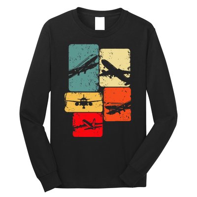 Airplane Pilot Long Sleeve Shirt