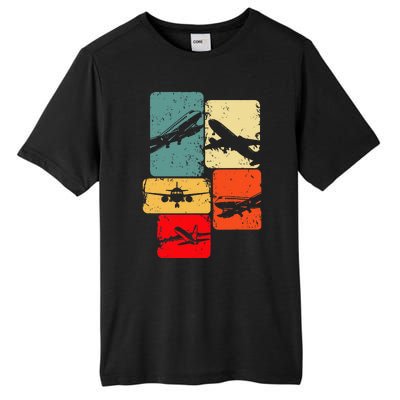 Airplane Pilot Tall Fusion ChromaSoft Performance T-Shirt