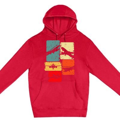 Airplane Pilot Premium Pullover Hoodie