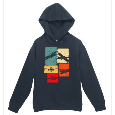 Airplane Pilot Urban Pullover Hoodie