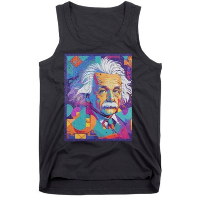 Albert Pop Art Portrait Tank Top