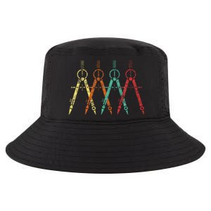 Architect Protractor Architecture Art Architectural Cool Comfort Performance Bucket Hat