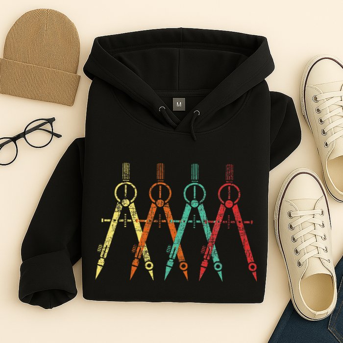 Architect Protractor Architecture Art Architectural Hoodie
