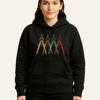 Architect Protractor Architecture Art Architectural Hoodie