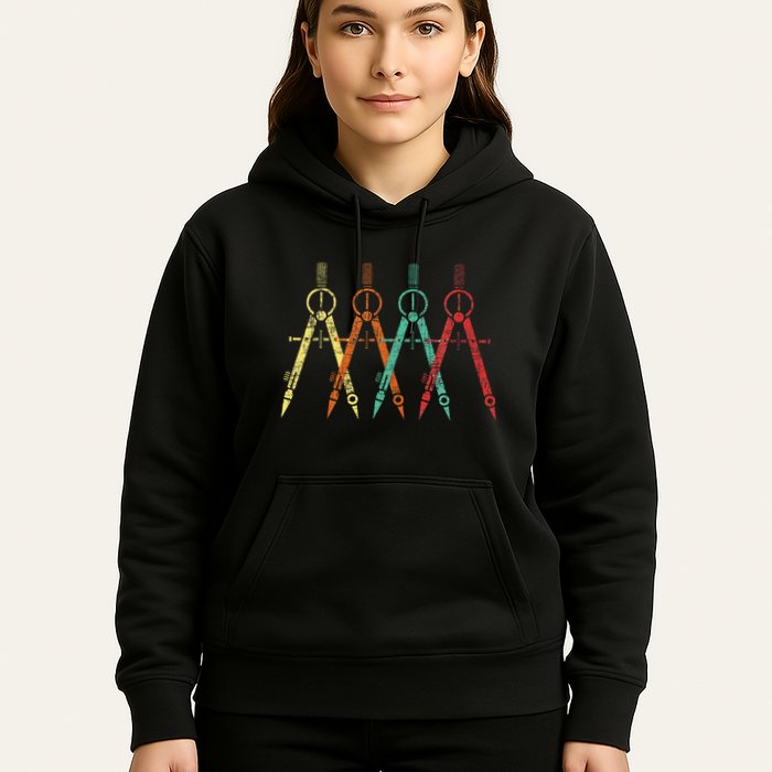 Architect Protractor Architecture Art Architectural Hoodie