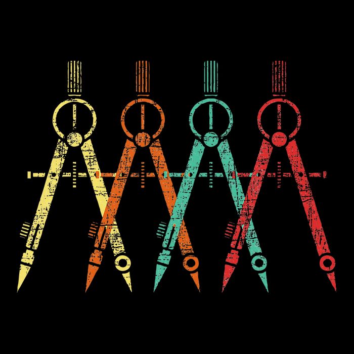 Architect Protractor Architecture Art Architectural Button
