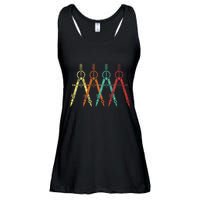 Architect Protractor Architecture Art Architectural Ladies Essential Flowy Tank
